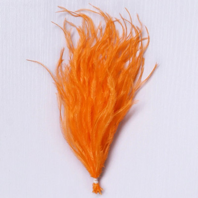 100 τμχ/παρτίδα 10-18 εκ. Φυσικά φτερά στρουθοκαμήλου Κλιπ σε προεκτάσεις μαλλιών Plumas Μεταξωτό σκουλαρίκι κατασκευής αξεσουάρ Διακοσμητικά φτερά