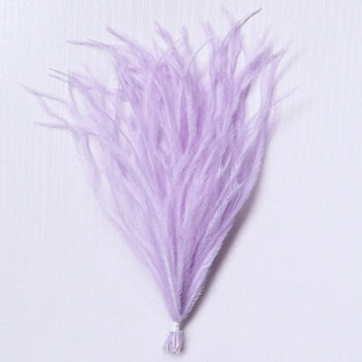 100 τμχ/παρτίδα 10-18 εκ. Φυσικά φτερά στρουθοκαμήλου Κλιπ σε προεκτάσεις μαλλιών Plumas Μεταξωτό σκουλαρίκι κατασκευής αξεσουάρ Διακοσμητικά φτερά