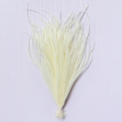 100 τμχ/παρτίδα 10-18 εκ. Φυσικά φτερά στρουθοκαμήλου Κλιπ σε προεκτάσεις μαλλιών Plumas Μεταξωτό σκουλαρίκι κατασκευής αξεσουάρ Διακοσμητικά φτερά