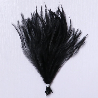 100 τμχ/παρτίδα 10-18 εκ. Φυσικά φτερά στρουθοκαμήλου Κλιπ σε προεκτάσεις μαλλιών Plumas Μεταξωτό σκουλαρίκι κατασκευής αξεσουάρ Διακοσμητικά φτερά
