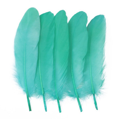 10/50/100 buc pene de gâscă naturale vopsite diverse pene pentru artizanat bijuterii de nuntă accesorii de petrecere 15-20 cm/6-8 inci