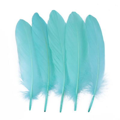 10/50/100 buc pene de gâscă naturale vopsite diverse pene pentru artizanat bijuterii de nuntă accesorii de petrecere 15-20 cm/6-8 inci