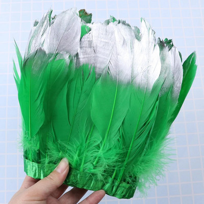 15-20 cm valgest kullast Hanesuled Trimmi SULK Hanesuled peokleitide lindil Kaunistus käsitöö 1 meeter/partii