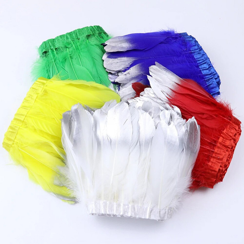 15-20 cm valgest kullast Hanesuled Trimmi SULK Hanesuled peokleitide lindil Kaunistus käsitöö 1 meeter/partii