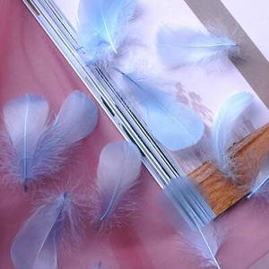 Minkštas pūkuotas plunksnas 100vnt 4-8cm 8-12cm plaukiojantis žąsies plunksnas, pasidaryk pats, mažų plunksnų festivalio vakarėlis, pasidaryk pats, amatų vestuvių dekoravimas