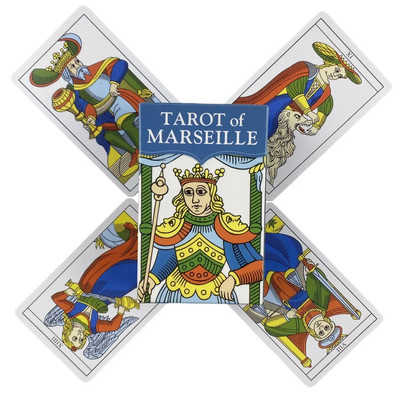 Мини размер Rider Tarot of Marseille Cards A 78 English Visions Divination Edition Deck Borad Games