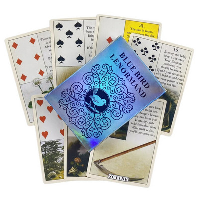 Marseille`i Tarot-ratturi kaardid Oracle`i ennustamispakk English Vision Edition lauamäng peoks