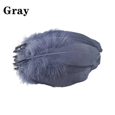 100kom Prirodno guščje perje Plumas Svadbena zabava Bijelo perje Božićni obrti DIY Izrada nakita Dodaci za dekoraciju