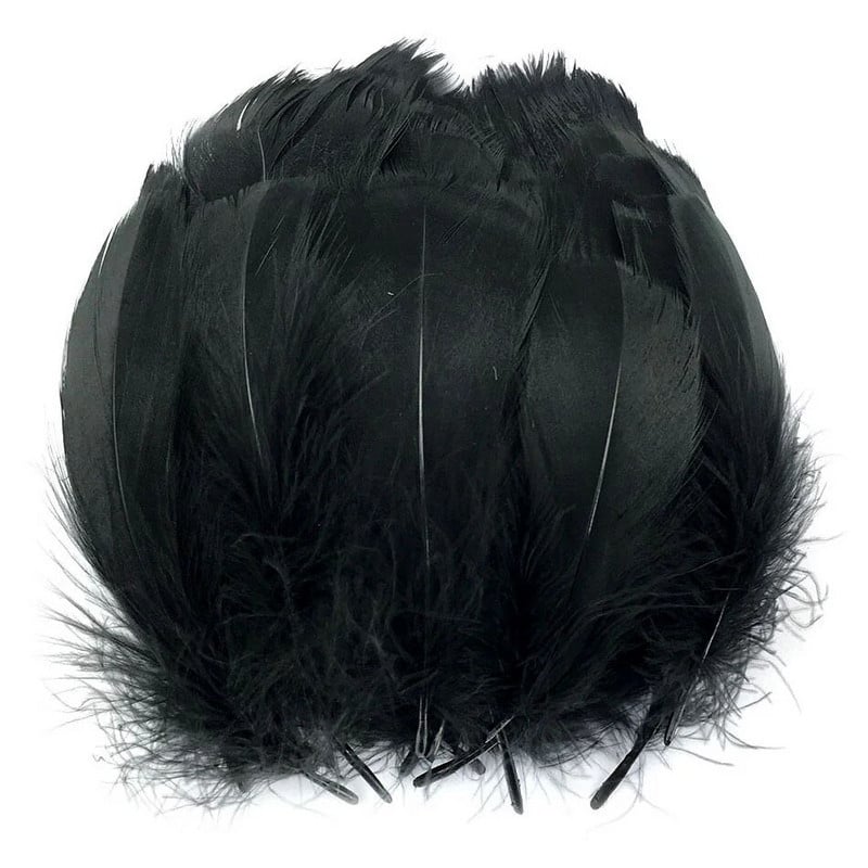 100kom Prirodno guščje perje Plumas Svadbena zabava Bijelo perje Božićni obrti DIY Izrada nakita Dodaci za dekoraciju