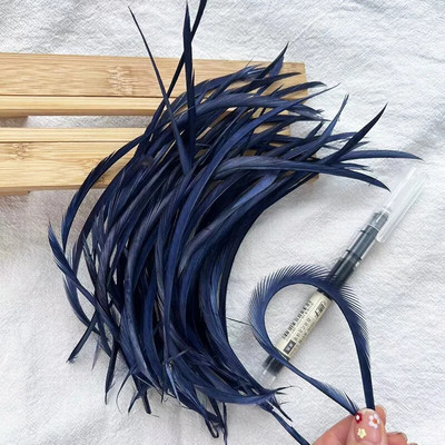 Tootja müüb 50tk 12-18cm värvitud hanesulgi DIY karnevali tarvikud Suled näputööks Suled käsitööks