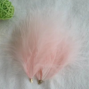 3–5 tolli 10–12 cm valged kalkuni suled, klamber kohev pulmapidu DIY ehted Dekoor Aksessuaarid Marabou sulgede viimistlus