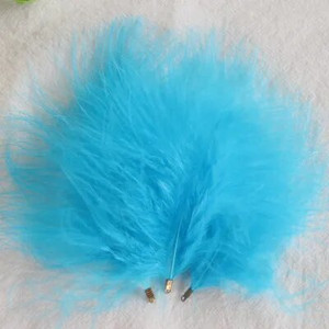 3–5 tolli 10–12 cm valged kalkuni suled, klamber kohev pulmapidu DIY ehted Dekoor Aksessuaarid Marabou sulgede viimistlus