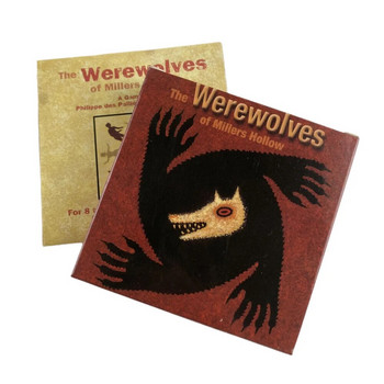The Werewolf Cards Настолна игра с хартиен наръчник Пъзел Свободно време Семеен приятел Парти Първи стъпки Проста тесте на дъска