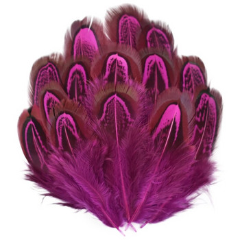 20 бр./лот цветни пера от фазан за занаяти 3-7 см създаване на бижута от естествени пера Аксесоари за занаяти Празнична украса