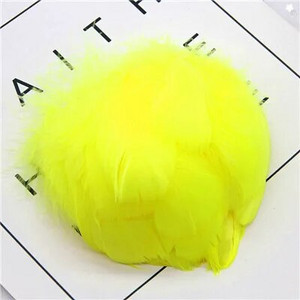 Pene naturale de gâscă de 4-15 cm Pene colorate de pene de lebădă pentru decorarea casei de petrecere Artizanat DIY Bijuterii Accesorii Cosplay