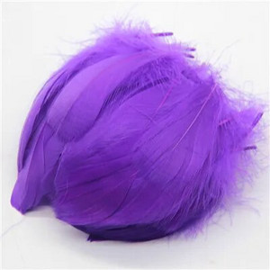 Pene naturale de gâscă de 4-15 cm Pene colorate de pene de lebădă pentru decorarea casei de petrecere Artizanat DIY Bijuterii Accesorii Cosplay
