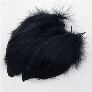 Pene naturale de gâscă de 4-15 cm Pene colorate de pene de lebădă pentru decorarea casei de petrecere Artizanat DIY Bijuterii Accesorii Cosplay