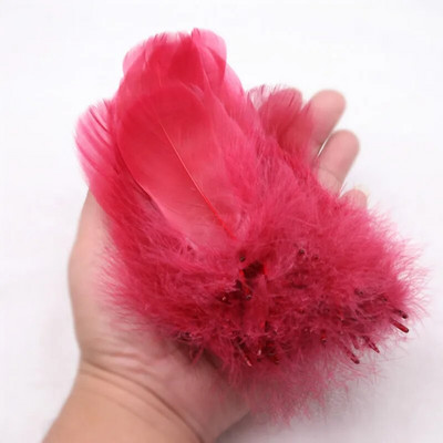 Pene naturale de gâscă de 4-15 cm Pene colorate de pene de lebădă pentru decorarea casei de petrecere Artizanat DIY Bijuterii Accesorii Cosplay