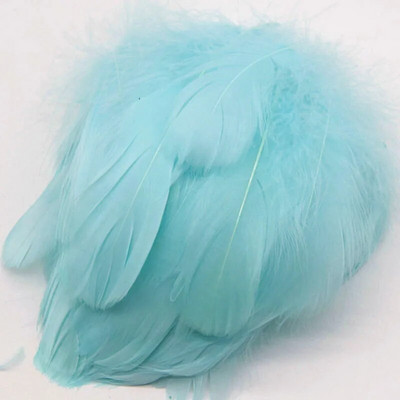 Pene naturale de gâscă de 4-15 cm Pene colorate de pene de lebădă pentru decorarea casei de petrecere Artizanat DIY Bijuterii Accesorii Cosplay