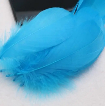 Pene naturale de gâscă de 4-15 cm Pene colorate de pene de lebădă pentru decorarea casei de petrecere Artizanat DIY Bijuterii Accesorii Cosplay