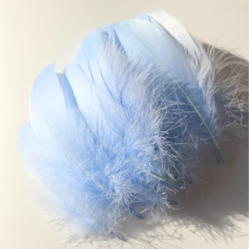 4-15 cm natūralios žąsies plunksnos Plunksnos Spalvingos gulbės plunksnos, skirtos namų vakarėliui dekoruoti, pasidaryk pats papuošalai Cosplay priedai
