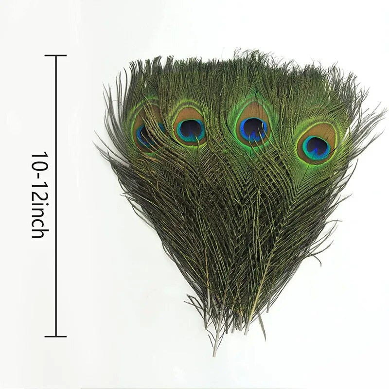 10 vnt. Natūralios povo plunksnos slyvų vestuvinės detalės, skirtos rankdarbiams, pasidaryk pats, vazos papuošimas namų plaukams karnavalo aksesuarai, amatai