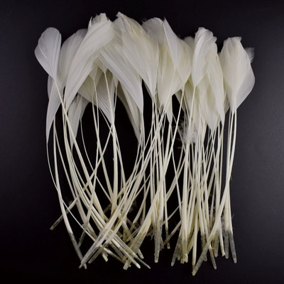 100 kom/lot Šareni dekor od guščjeg perja Umjetni ukrasi Crno guščije perje Nakit za zabave Rukotvorine Dodaci Perje