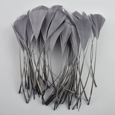 100 kom/lot Šareni dekor od guščjeg perja Umjetni ukrasi Crno guščije perje Nakit za zabave Rukotvorine Dodaci Perje