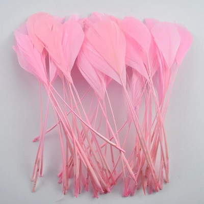 100 kom/lot Šareni dekor od guščjeg perja Umjetni ukrasi Crno guščije perje Nakit za zabave Rukotvorine Dodaci Perje