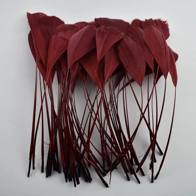 100 kom/lot Šareni dekor od guščjeg perja Umjetni ukrasi Crno guščije perje Nakit za zabave Rukotvorine Dodaci Perje