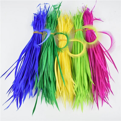 Естествено боядисани гъши пера за занаяти 5-7"/13-18 см пера за изработка на бижута Сватбена декорация от пера Carnaval Assesoires
