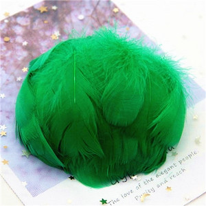 Pene naturale de gâscă 4-8 cm Pene de lebădă colorate plutitoare mici pentru artizanat Bijuterii de nuntă Decorarea casei Pene 100 buc