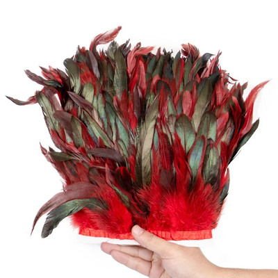 1 meetrit kukesuled trimmilint naturaalne kana sulgedest narmasääred õmblemine ploomid seelikutarvikud kodukaunistus