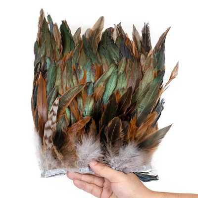 1 meetrit kukesuled trimmilint naturaalne kana sulgedest narmasääred õmblemine ploomid seelikutarvikud kodukaunistus