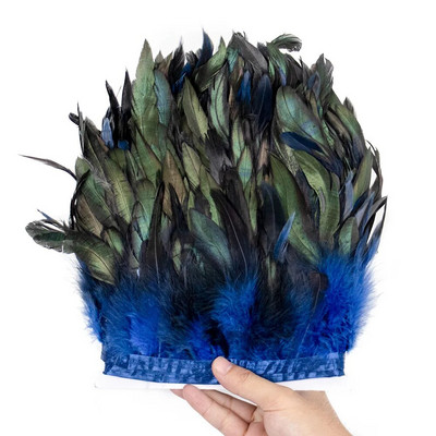 1 meetrit kukesuled trimmilint naturaalne kana sulgedest narmasääred õmblemine ploomid seelikutarvikud kodukaunistus