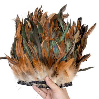 1 meetrit kukesuled trimmilint naturaalne kana sulgedest narmasääred õmblemine ploomid seelikutarvikud kodukaunistus