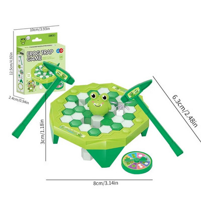 Mini capcană pentru pinguini jucărie de spart gheața de familie, salvați jocul de pinguini, divertisment interactiv pentru părinte-copil, joc de masă pentru interior, jucărie pentru copii
