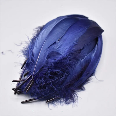 Nature Royal Blue Goose Nagoire Suled käsitööks 5-7 tolli/13-18cm DIY Ehted Rõivad Aksessuaarid Pulmakaunistus