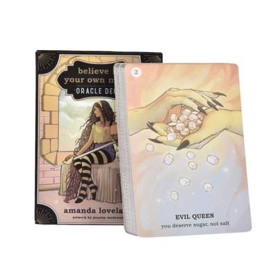 Oracle Cards Deck lauamäng ingliskeelne versioon pere kingituste peole Tarot kaardi lauamängu mängimine Meelelahutus