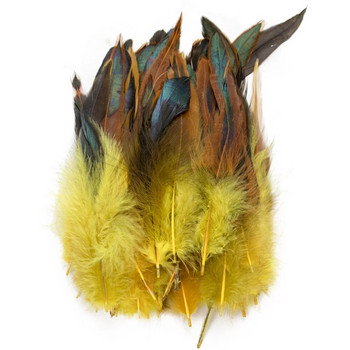 50 τμχ/Παρτίδα Φυσική χειροτεχνία με φτερά φασιανού DIY Αξεσουάρ καρναβαλιού 15-20 εκ. Φτερά κοτόπουλου Χειροτεχνία Κοσμήματα Διακόσμηση Πλούσια