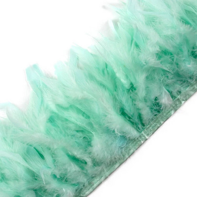 1 jardi pehme valge kalkuni sulgedega äärislint 10-15 cm kohev, naturaalne sulgedest äärepits pulmakleidi kaunistamiseks.