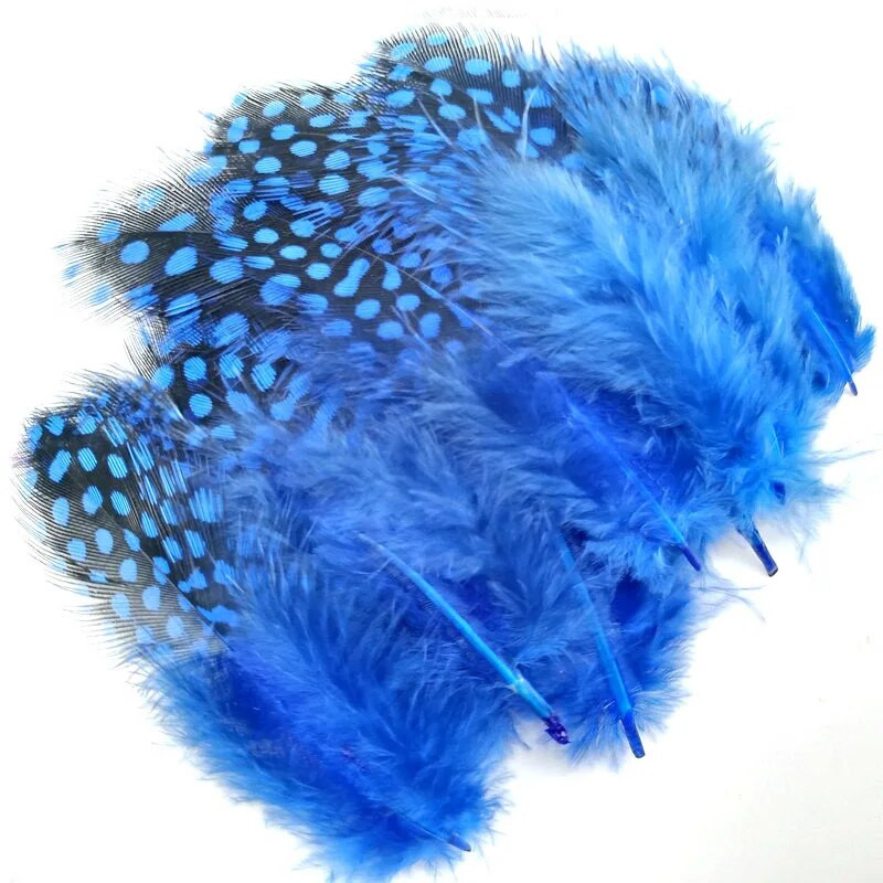 100 vnt/part Natūraliai dažytos perlinės vištos plunksnos Fazanas Viskas rankų darbo Egzotiški aksesuarai „Pasidaryk pats“ vakarėlio plaukų puošmena.