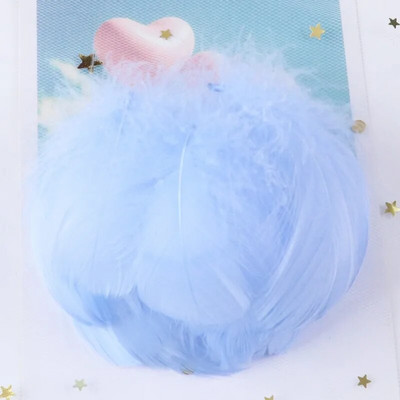 Pene colorate 3-8cm Penne plutitoare mici de gâscă Decor de scenă pentru festivaluri DIY bijuterii lucrate manual Accesorii pentru îmbrăcăminte