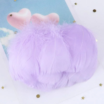 Pene colorate 3-8cm Penne plutitoare mici de gâscă Decor de scenă pentru festivaluri DIY bijuterii lucrate manual Accesorii pentru îmbrăcăminte