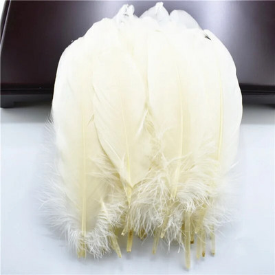 Shell roz pene de gâscă naturală pentru haine 5-7"/12-18cm Accesorii pentru decorarea casei Pene pentru bijuterii