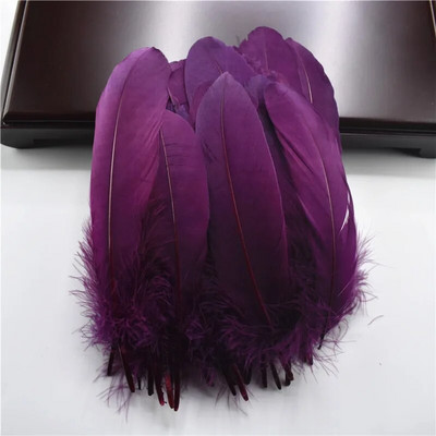 Shell roz pene de gâscă naturală pentru haine 5-7"/12-18cm Accesorii pentru decorarea casei Pene pentru bijuterii