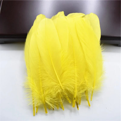 Shell roz pene de gâscă naturală pentru haine 5-7"/12-18cm Accesorii pentru decorarea casei Pene pentru bijuterii