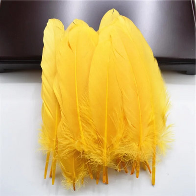 Shell roz pene de gâscă naturală pentru haine 5-7"/12-18cm Accesorii pentru decorarea casei Pene pentru bijuterii