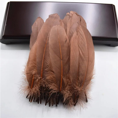 Shell roz pene de gâscă naturală pentru haine 5-7"/12-18cm Accesorii pentru decorarea casei Pene pentru bijuterii