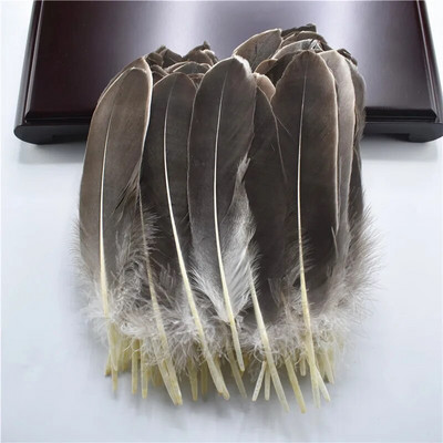 Shell roz pene de gâscă naturală pentru haine 5-7"/12-18cm Accesorii pentru decorarea casei Pene pentru bijuterii